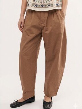 Free People Gabrielle Barrel Trouser